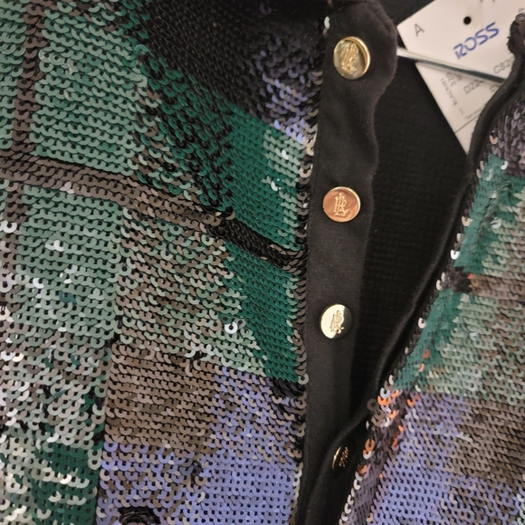 LAUREN Ralph LaurenPlaid Sequined Polo Dress (xs) - Picture 5 of 10